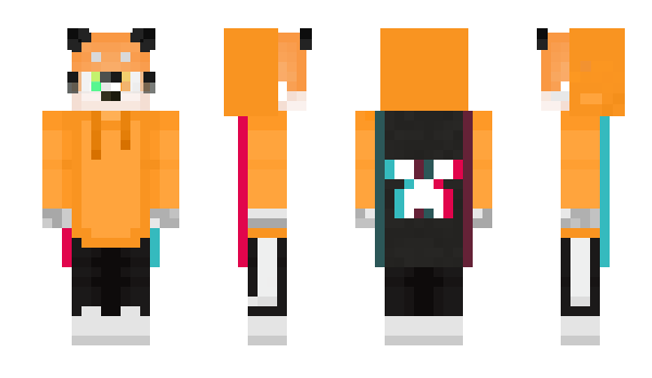 Minecraft скін по ніку VulpesID