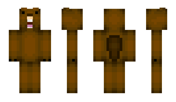Minecraft skin 8BitBeaver