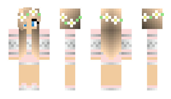 Minecraft skin PinkChevron