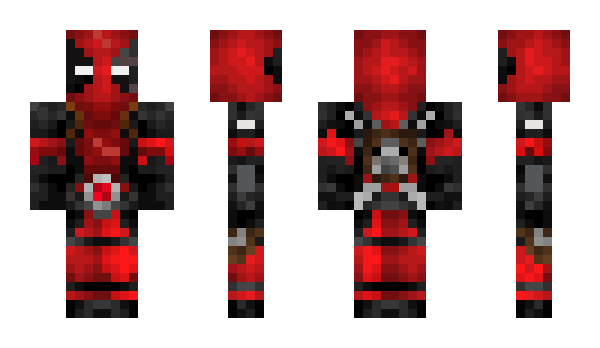 Minecraft skin DJ_DEADPOOL