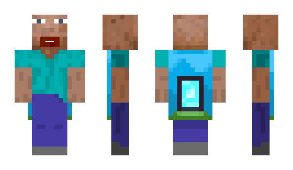 Minecraft skin Chapping