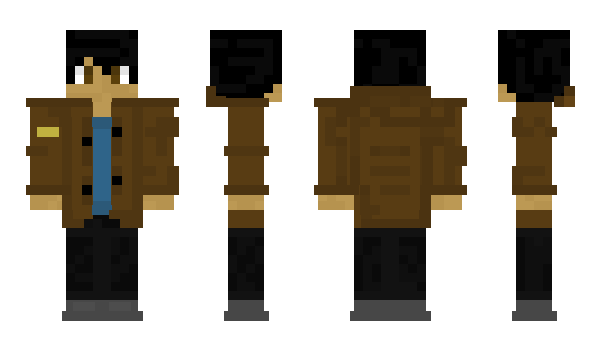 Minecraft skin WarriorTiger