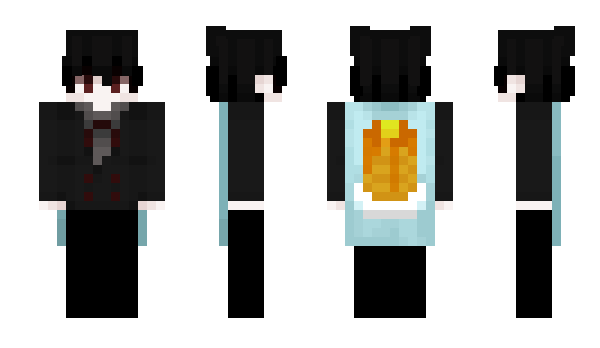 Minecraft skin GothShooter