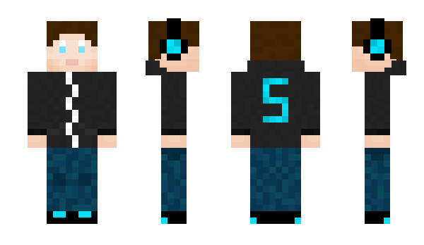 Minecraft skin SorenWolf1998