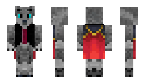 Minecraft скин по нику Computerwolf