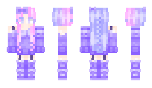 Minecraft skin Kornelija