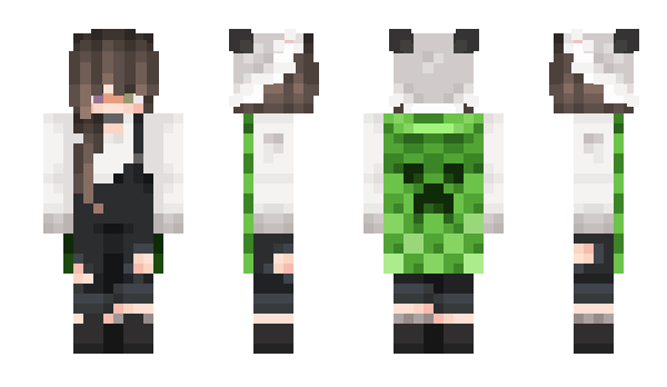 Minecraft skin Amelie_Panda_