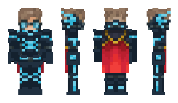 Minecraft skin Bqniel