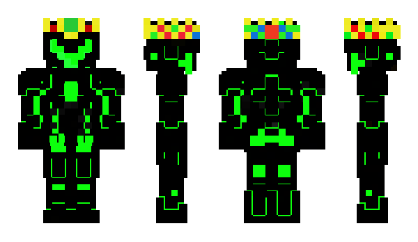 Minecraft скин по нику Green_Anchor