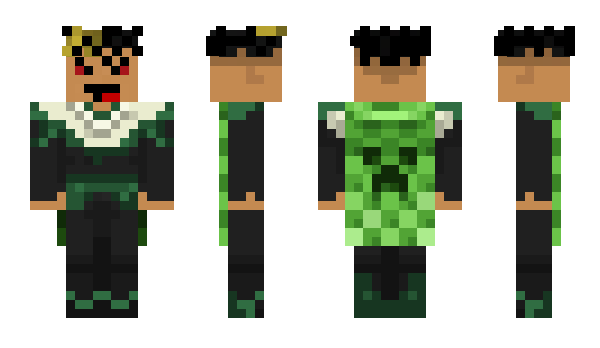 Minecraft skin sstraszny