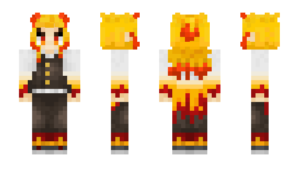 Minecraft skin FallenSnake