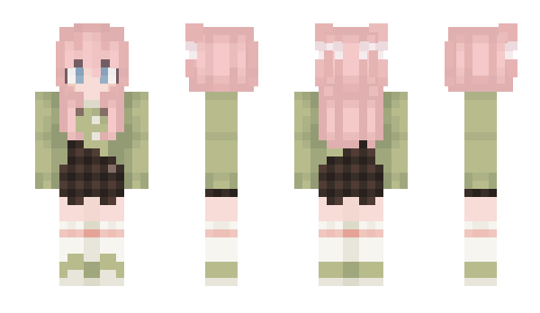Minecraft скин по нику Cloverix