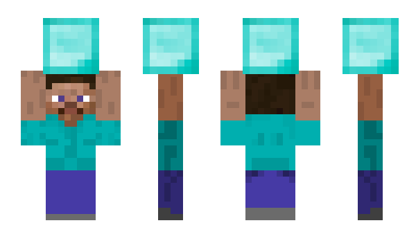 Minecraft skin Cute_Block