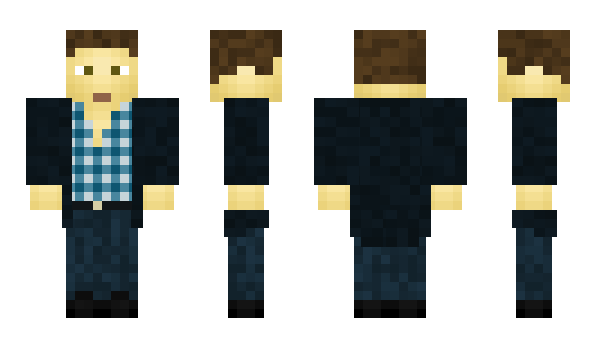 Minecraft skin DeathOfTime