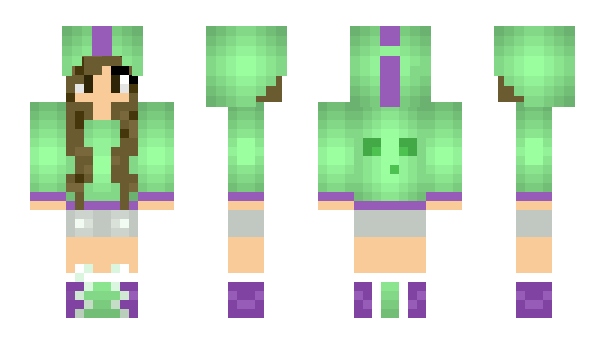 Minecraft skin RainbowRqge_