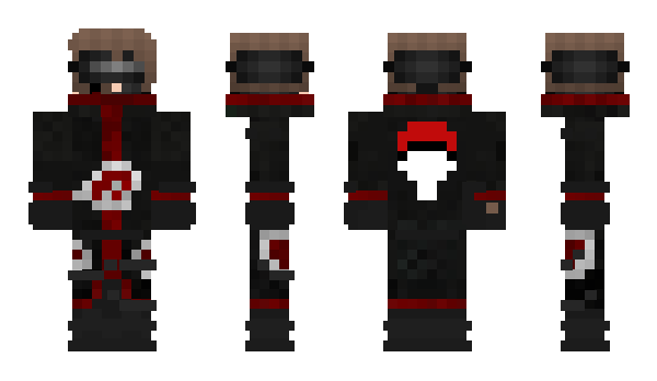 Minecraft skin Akaatsuki