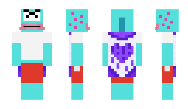 Minecraft скин по нику UpsetSteve