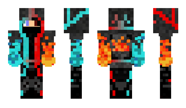 Minecraft skin blacklotus