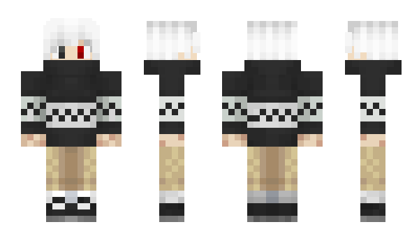 Minecraft skin Oxyraideur