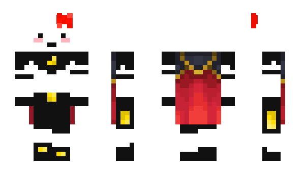 Minecraft skin RaeNoki2
