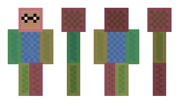 Minecraft skin Creeperverde