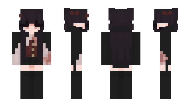 Minecraft skin bakakitten69