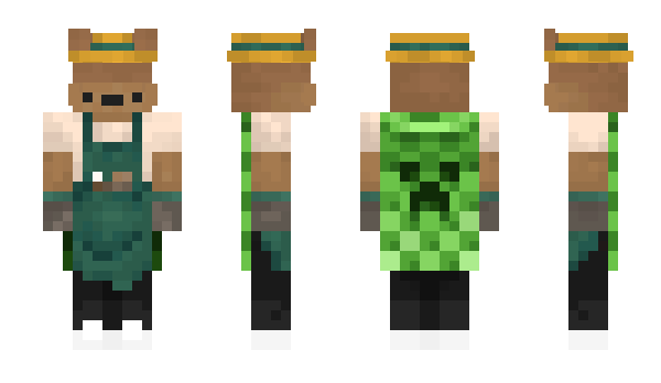 Minecraft скин по нику Mordecain