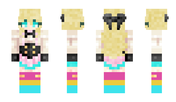 Minecraft skin catgirlali