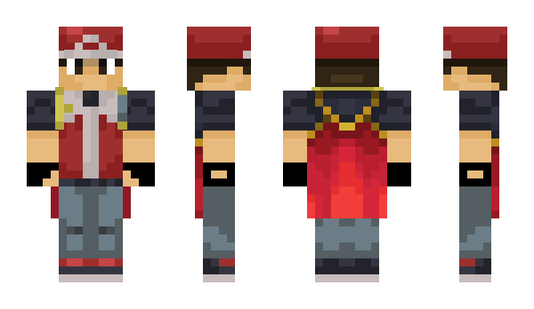 Minecraft skin popokara