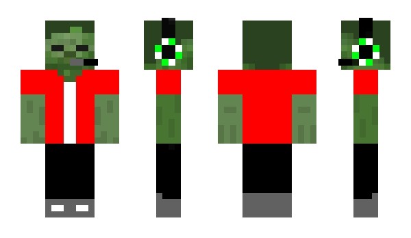 Minecraft skin ZumbiGames
