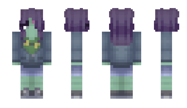 Minecraft skin TheCher