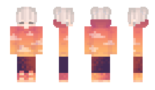 Minecraft skin axolotl16