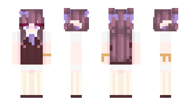 Minecraft скин по нику Miette_s