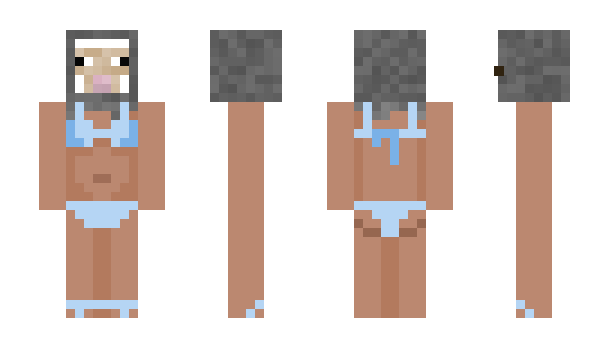 Minecraft skin Qahva