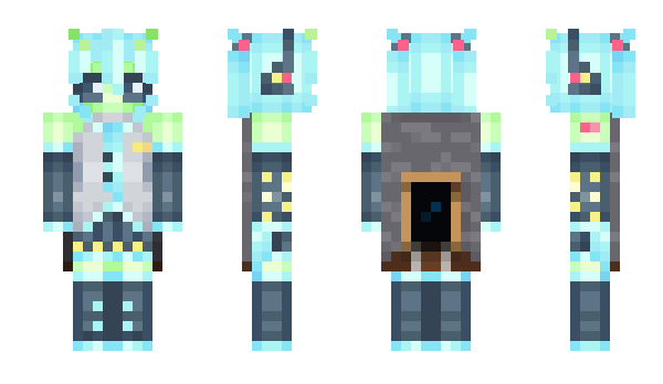Minecraft skin Deoxyi