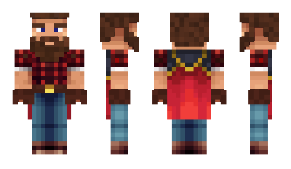 Minecraft skin raiid