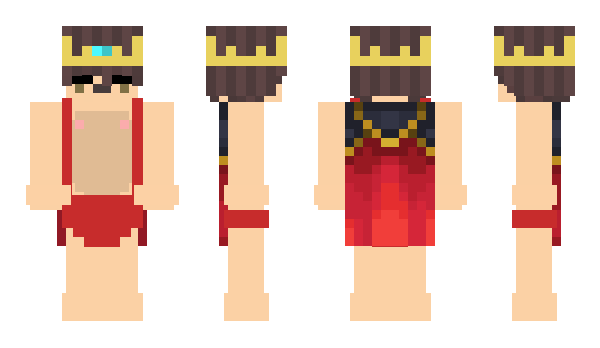 Minecraft skin DeeFire