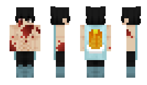 Minecraft skin akumakee