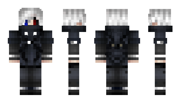 Minecraft skin Tokyo_Ghoul