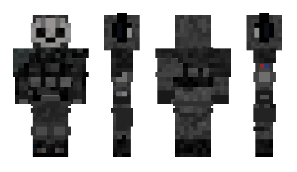 Minecraft skin AXENotMenace
