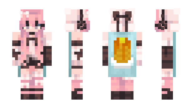 Minecraft скін по ніку lunalaplin