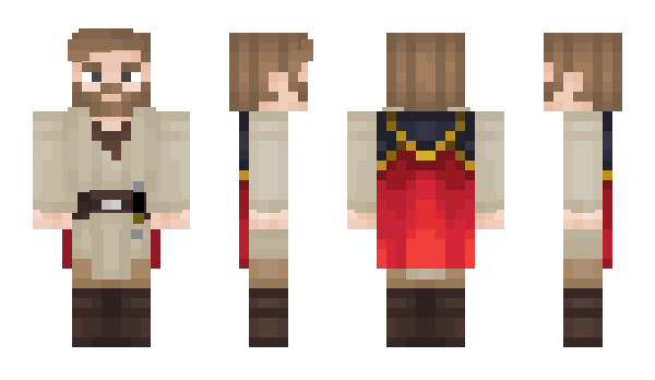 Minecraft skin MaxiWanKenobi
