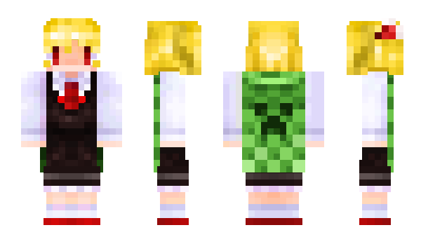 Minecraft скин по нику KobayashiHaruma