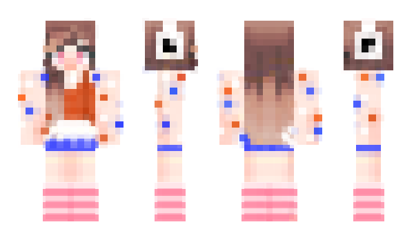 Minecraft skin PinkyYuni