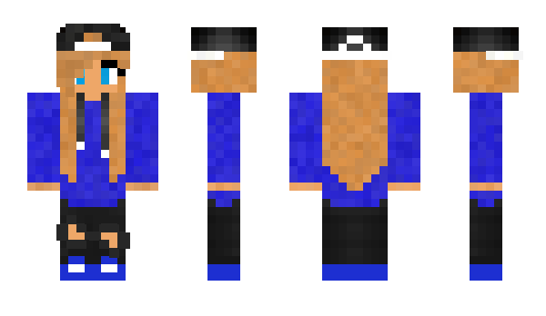 Minecraft skin RumiBG
