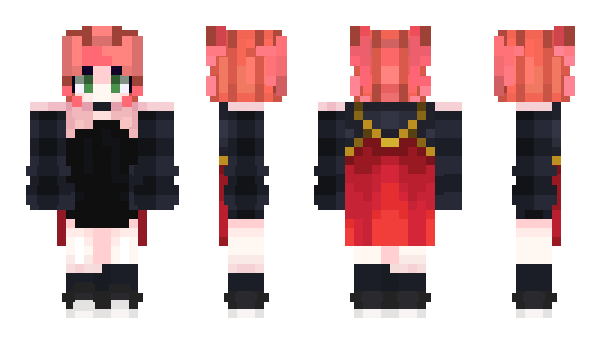 Minecraft skin Strudlicka