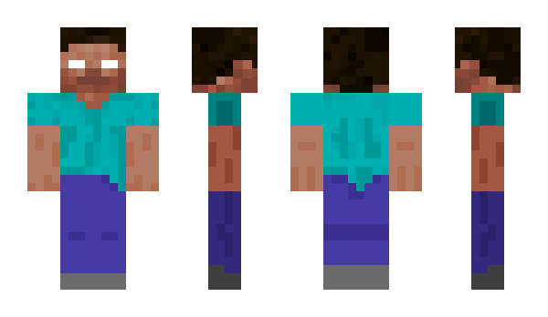 Minecraft skin E_TV