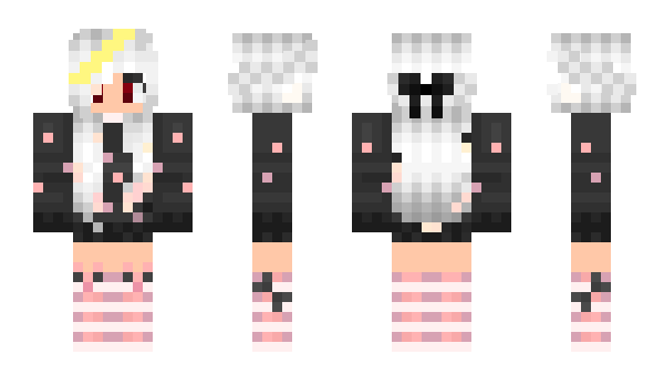 Minecraft skin SrtaMel