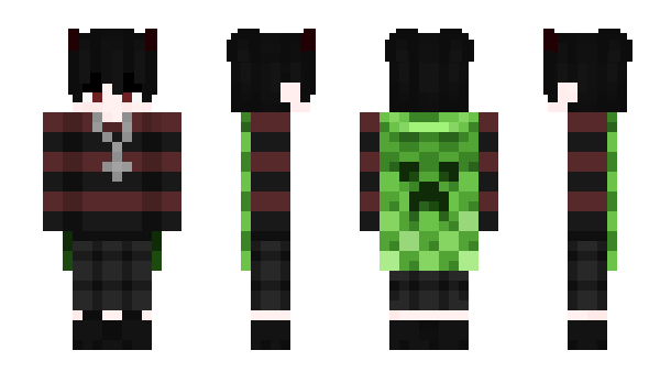 Minecraft skin mintvis