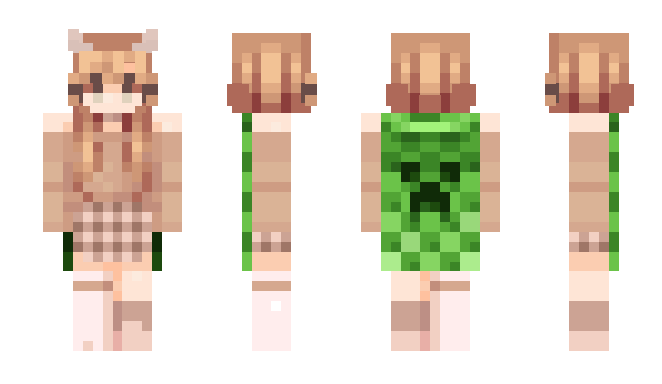 Minecraft skin OumaeKaede